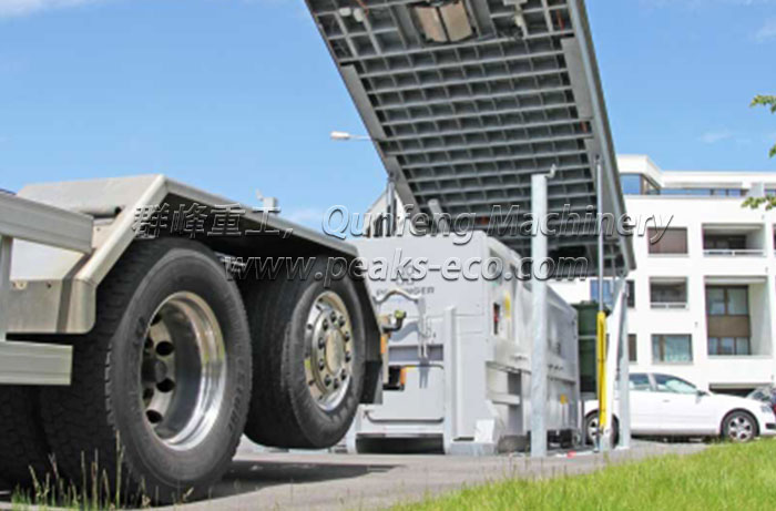 New Type Underground Waste Container System