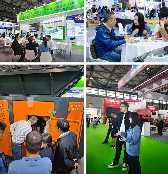 直擊IE expo China 2025現場：群峰重工躋身TOP100引爆全場，顛覆性科技引領環保未來