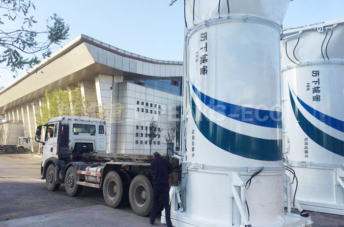 山東濟南歷下垃圾中轉站
