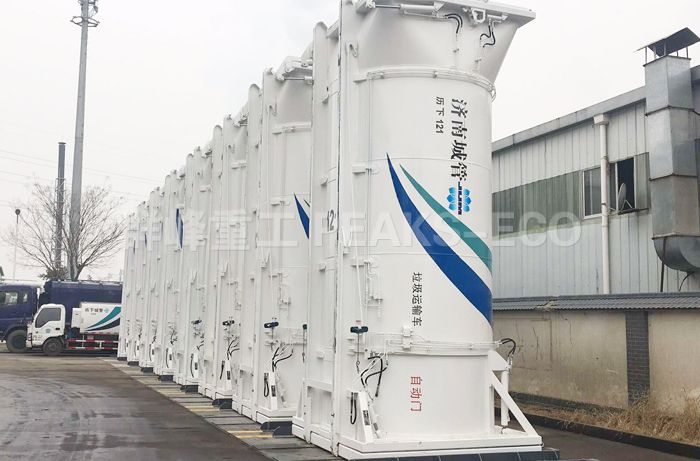 山東濟南歷下垃圾中轉站